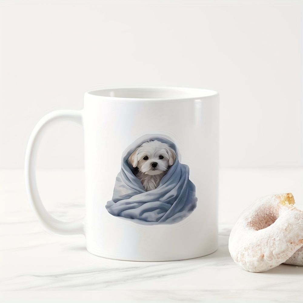 Mugbrew Ceramic Coffee Mug For Maltese Dogs, 11 Oz