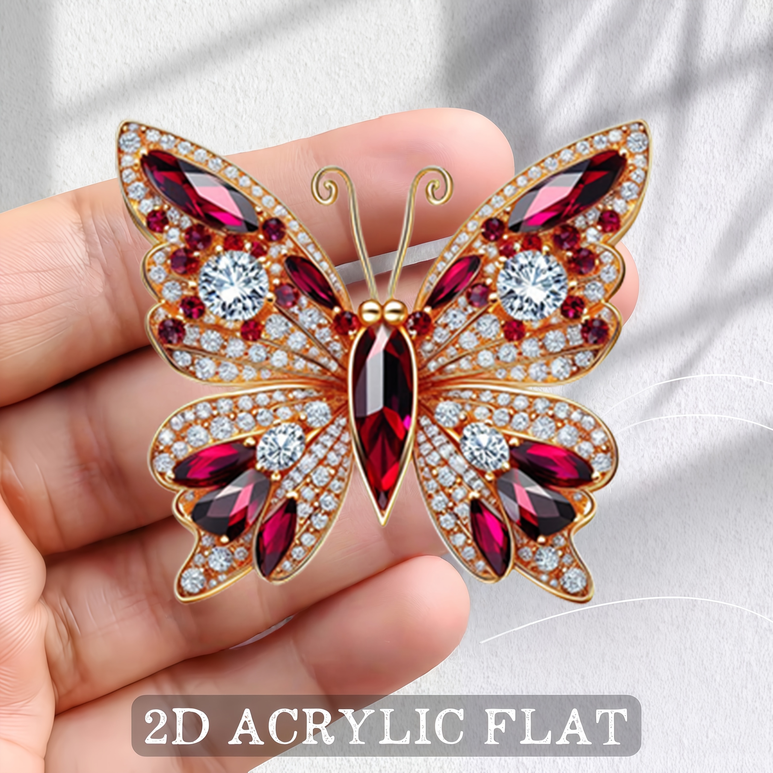 TEMU 1pc 2d Flat Printed Fridge Magnet Decor Sticker, Fridge Magnet, Vibrant And Long-lasting Non-fading Colors, Stable And Non-detachable, Suitable