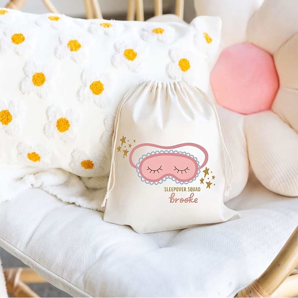 TEMU Customized Gift Bags For Sleepover Parties, Daughters, Nieces, Or Granddaughters Aged 7 To 16, Ideal For Birthday Celebrations, Spa Nights, Or