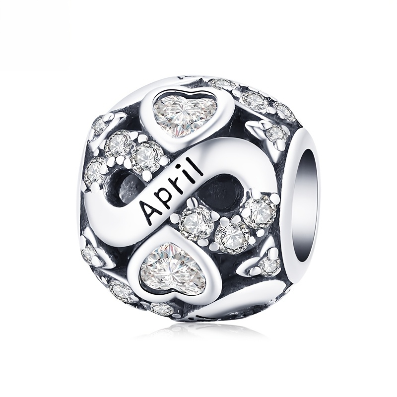 Women's Elegant Birthstone Infinite Love Heart Pendant