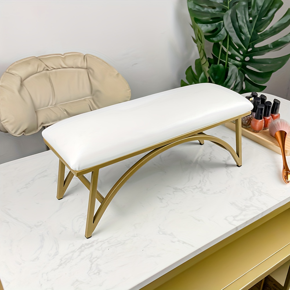 TEMU Nail Art Armrest, In 4 Colors: White, Black, , And Marble – Perfect Nail Pillow For Salons