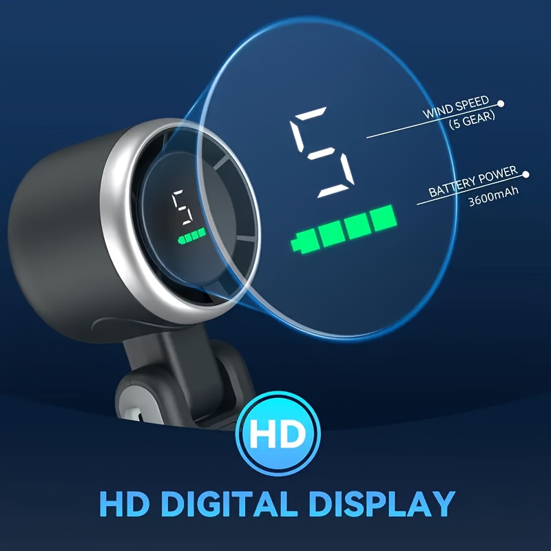 Portable Foldable Handheld Fan with USB Charging, Ultra-Quiet with 5 Adjustable Levels, Compact Design for Office Desks, Bedrooms, Dormitories, and Outdoor Travel