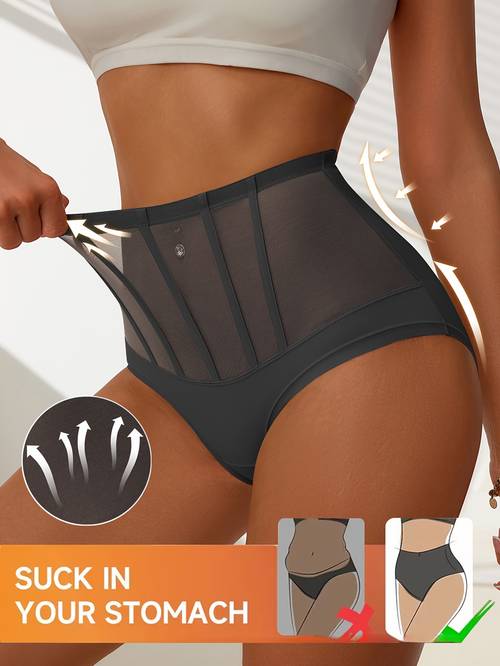 1pc high waist shaping panties womens tummy control lift shaping shorts waist cinching shapewear underwear womens womens underwear shaping shorts enhancement