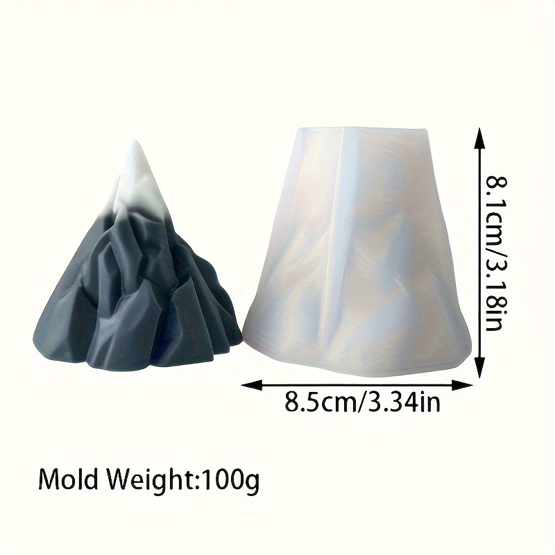 Creative Gift Ornament Mold Candle Making Silicone Mold, Diy Aromatherapy Plaster Decorative Candle Making Supplies, Decoration