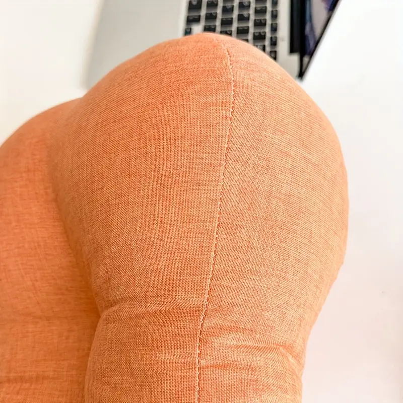 breathable lumbar pillow for office chair ergonomic support machine washable zipper closure retro style ideal for home car use perfect gift for mothers day fathers day birthdays office chair accessory vintage style pillow zipper closure pillow lumbar support pillow Product details 7