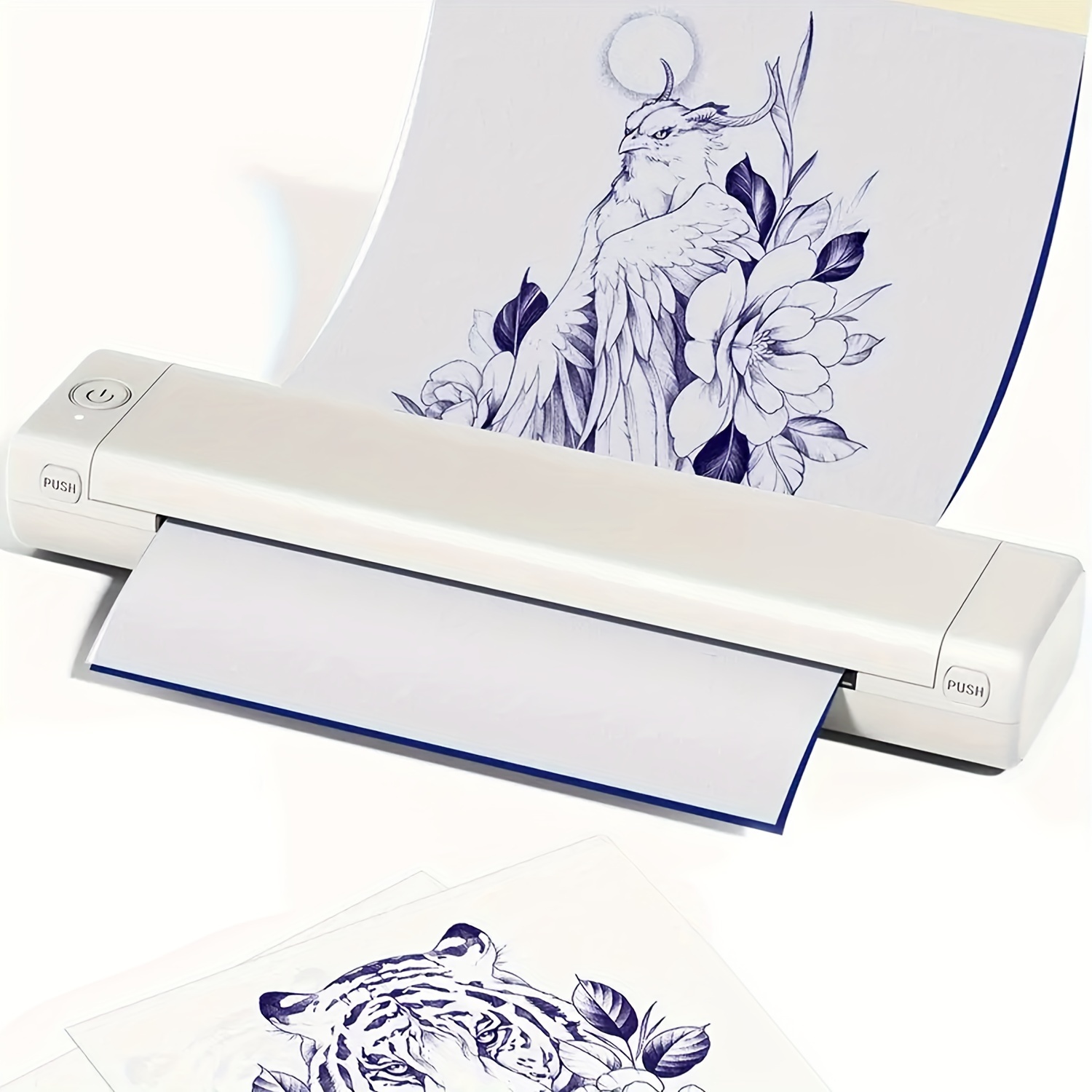 タトゥー 下絵転写用 サーマルコピー機 Amazon.co.jp: LifeBasis TATTOOタトゥー下絵転写用 持ち運び