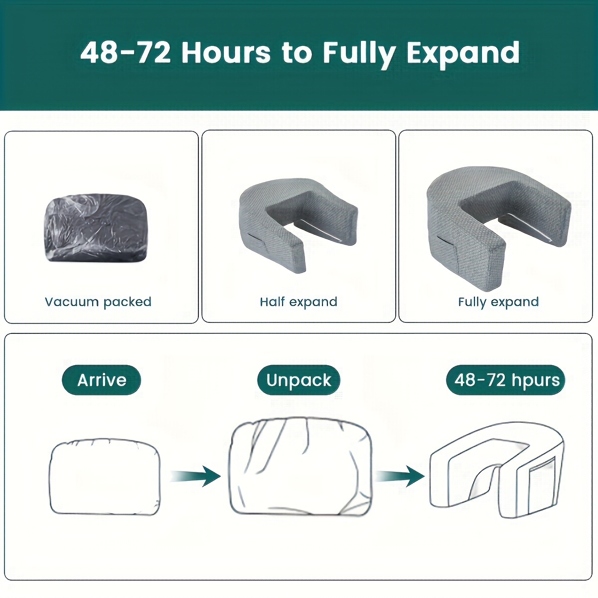 Extra large pillow for adults