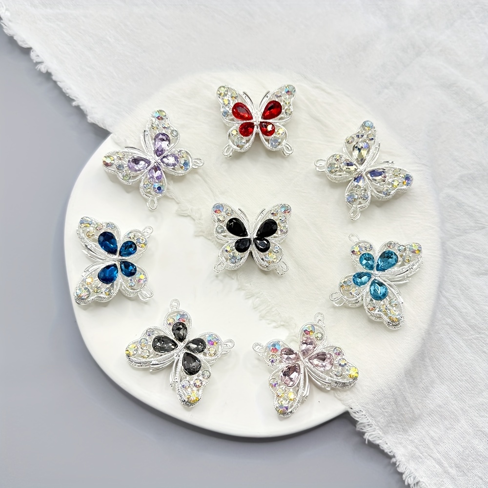 

For Diy Crafts, Double- , Assorted 3d For Jewelry Making, Keychains, Clothing And Bag Accessories - Of 1