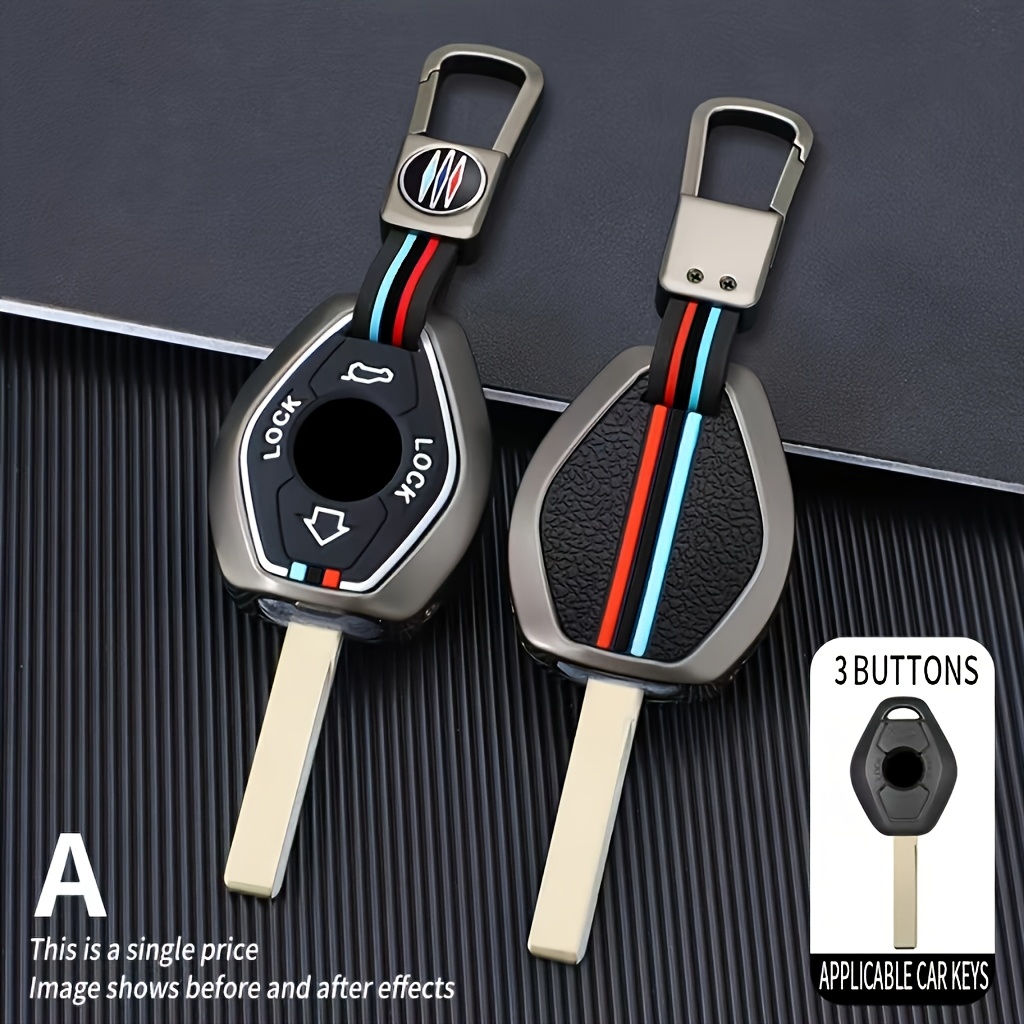 Image of New Car Key Protective Cover, Suitable For Car Key Case For E46 E39 E38 X5 E53 X3 F83 E63 E60 Z3 Z4 M5 3 5 Car Key Protective Cover For Car Key Case