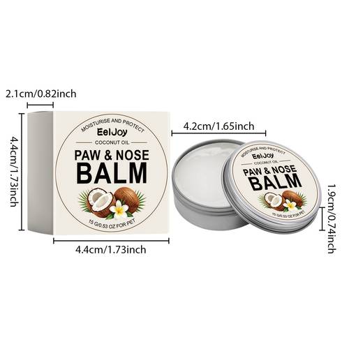 nose care wax moisturizing for pet pads and noses and non sticky texture suitable for all pets and without battery