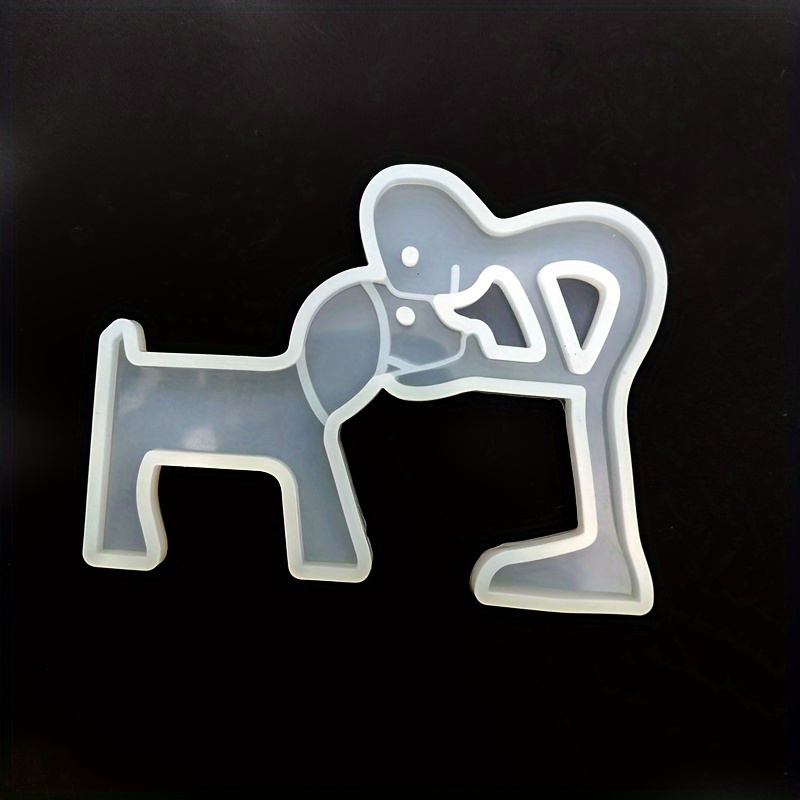 Pet Keychain Epoxy Mold, Dog-loving Keychain Epoxy Mold, Long-haired And Dog Keychain Epoxy Mold, Pet Tag And Dog Creative Silicone Mold, And Dog Tag Silicone Mold