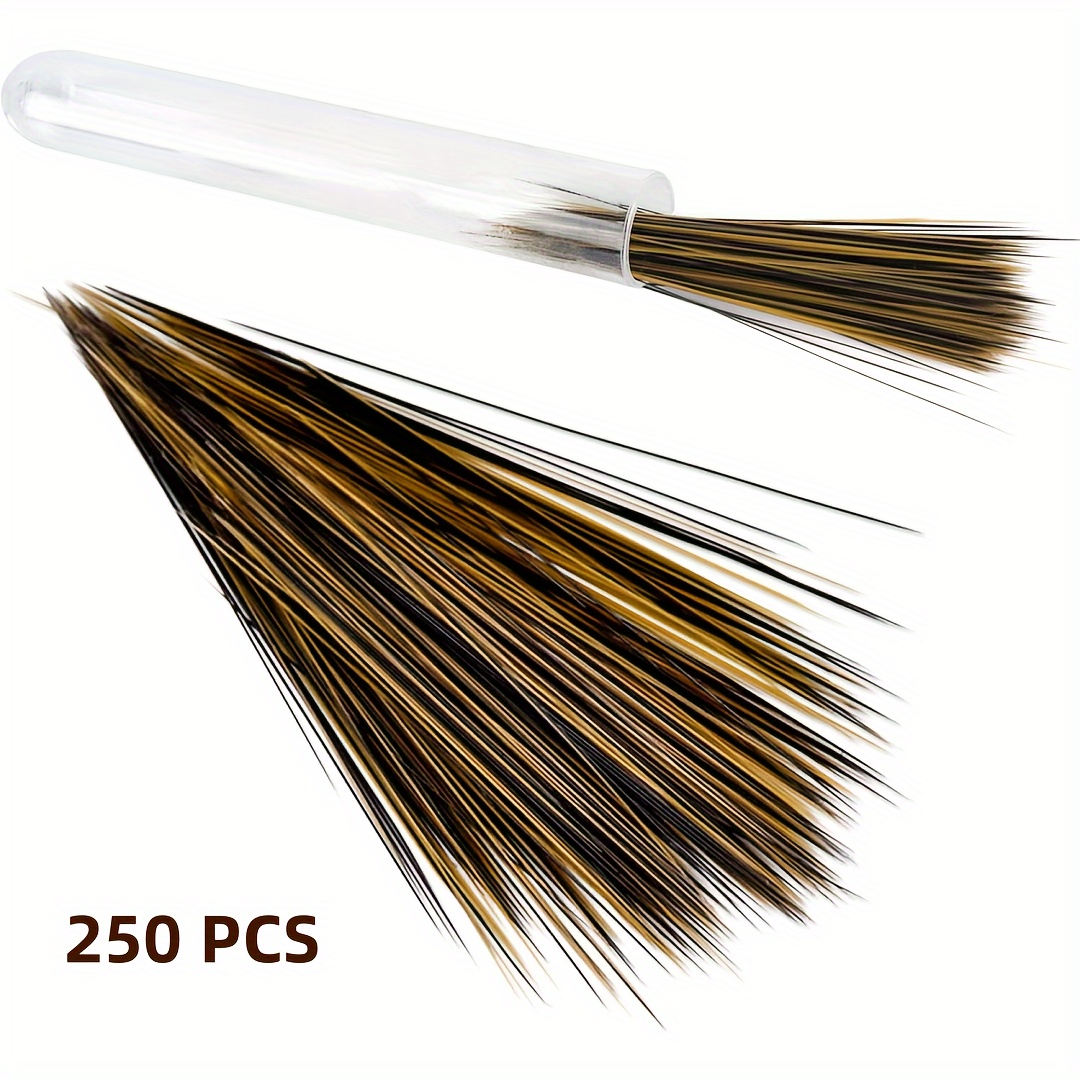Image of 250pcs Simulated Animal For Crafts Needle Felting, Craft Animal 2 Inches, 125 Each Stuffed Animal In Black And Brown