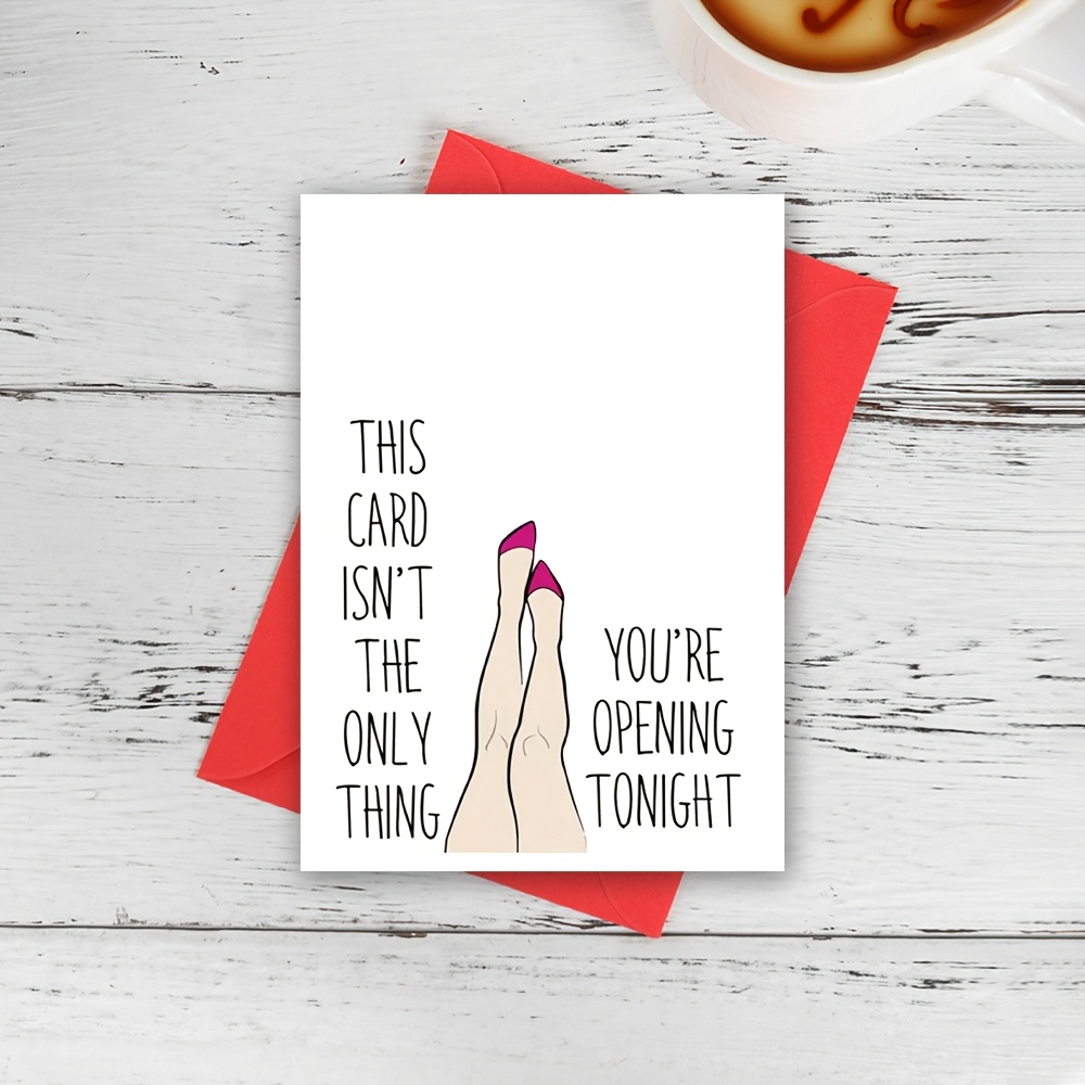 

Funny Greeting Cards For Birthdays, Anniversaries & Valentine's Day - Him Or Her, Wife, Husband, Gifts, Suitable For All