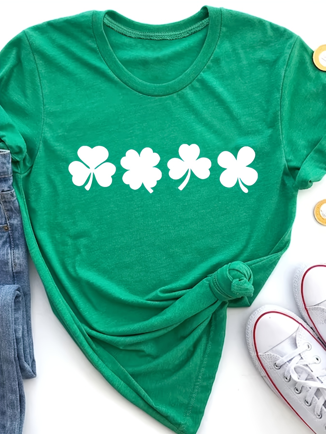 Txeol Men's Casual Beach Resort Shirt,Mens 2024 St Patricks Day Shirts  Short Sleeve Irish Clover Button Down Shirt Green Shamrock Casual Shirts  Tops,Green S 
