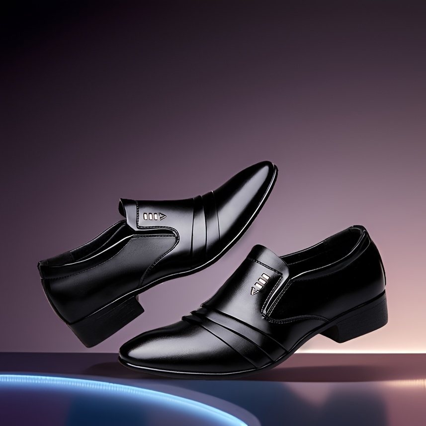 Heren Oxford Schoenen Heren Dress Schoenen Nieuwe Heren Zakelijke Formele Casual Schoenen Puntige Neus Enkel Comfortabele Heren Schoenen Heren Cadeau Casual Schoenen Heren Trouwschoenen Slijtvaste Heren Schoenen Heren Zwarte Schoenen Gemodificeerde Oxford Schoenen