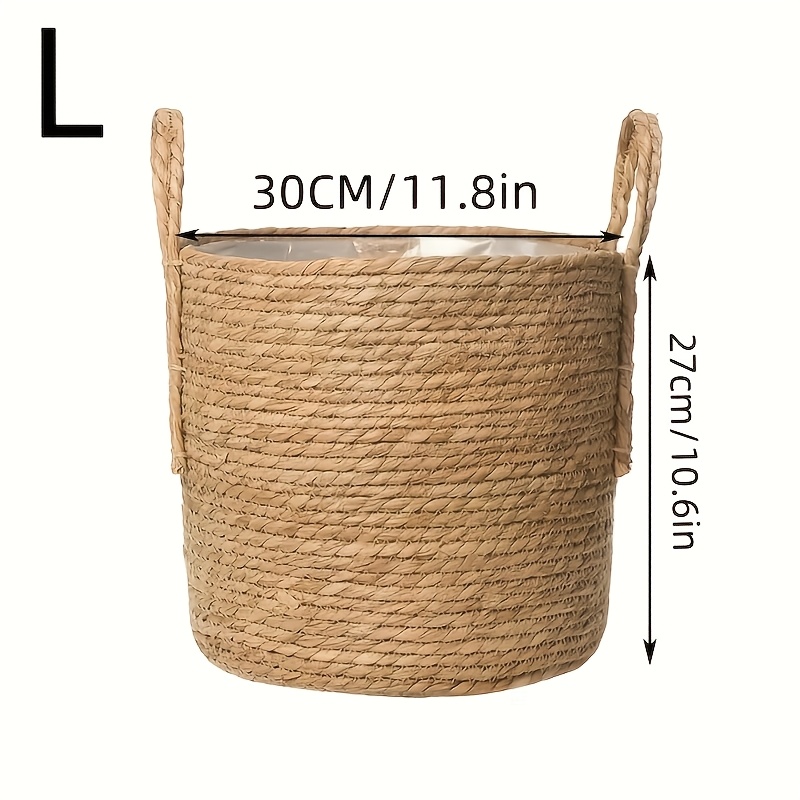 3 size dual handle round style large planter plastic - Temu France