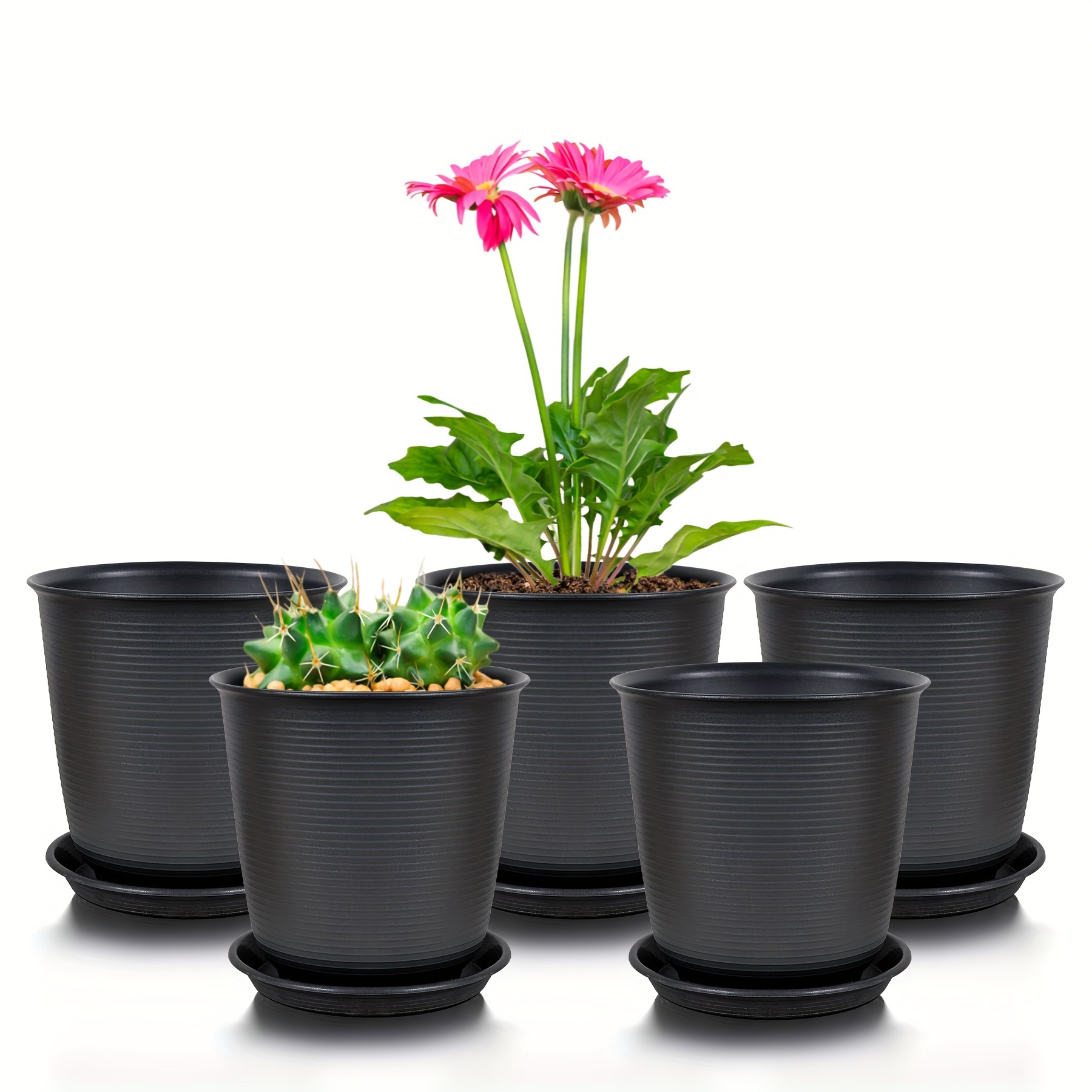 biggest size 8 5 inch planter nursery pots plastic planters - Temu