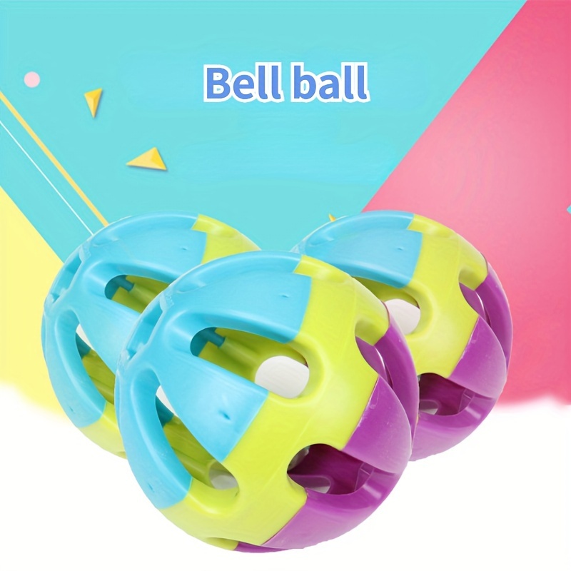 

Hollow Plastic Ball Dog Training Sound Toy Cat And Dog Toy , Pocketman