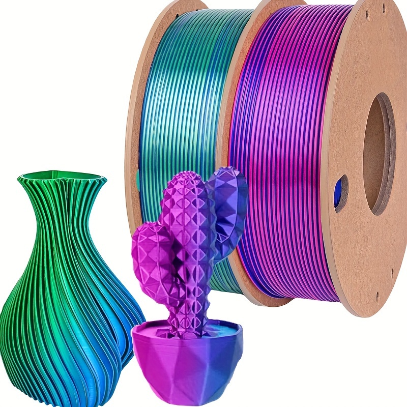 

Zebot 3d Printer Filament Bundle, Pla 1.75mm, 500g Total (250g &green + 250g &), High Accuracy +/- Mm, Material