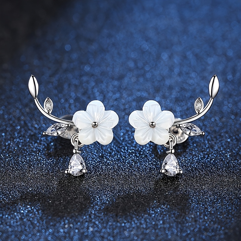 Flower Leaf Earrings