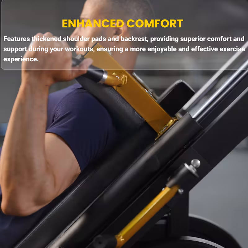 squat equipment featuring an adjustable iso plate and linear bearings for home fitness Product details 4