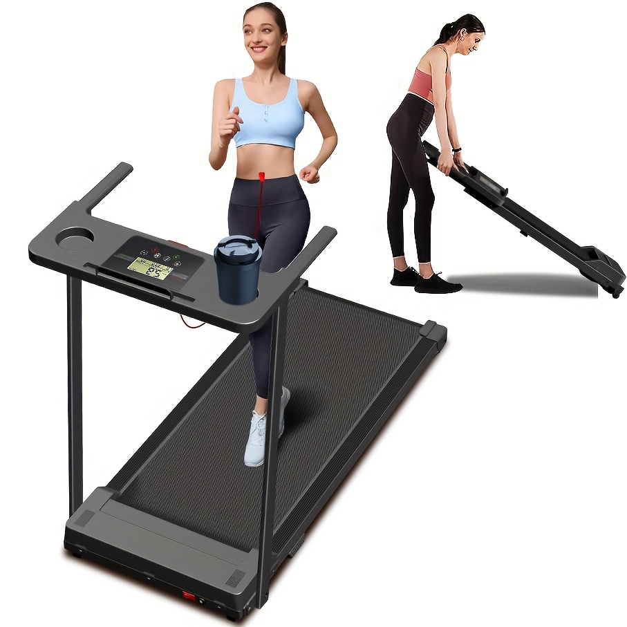 portable treadmill foldable treadmills home small folding Temu