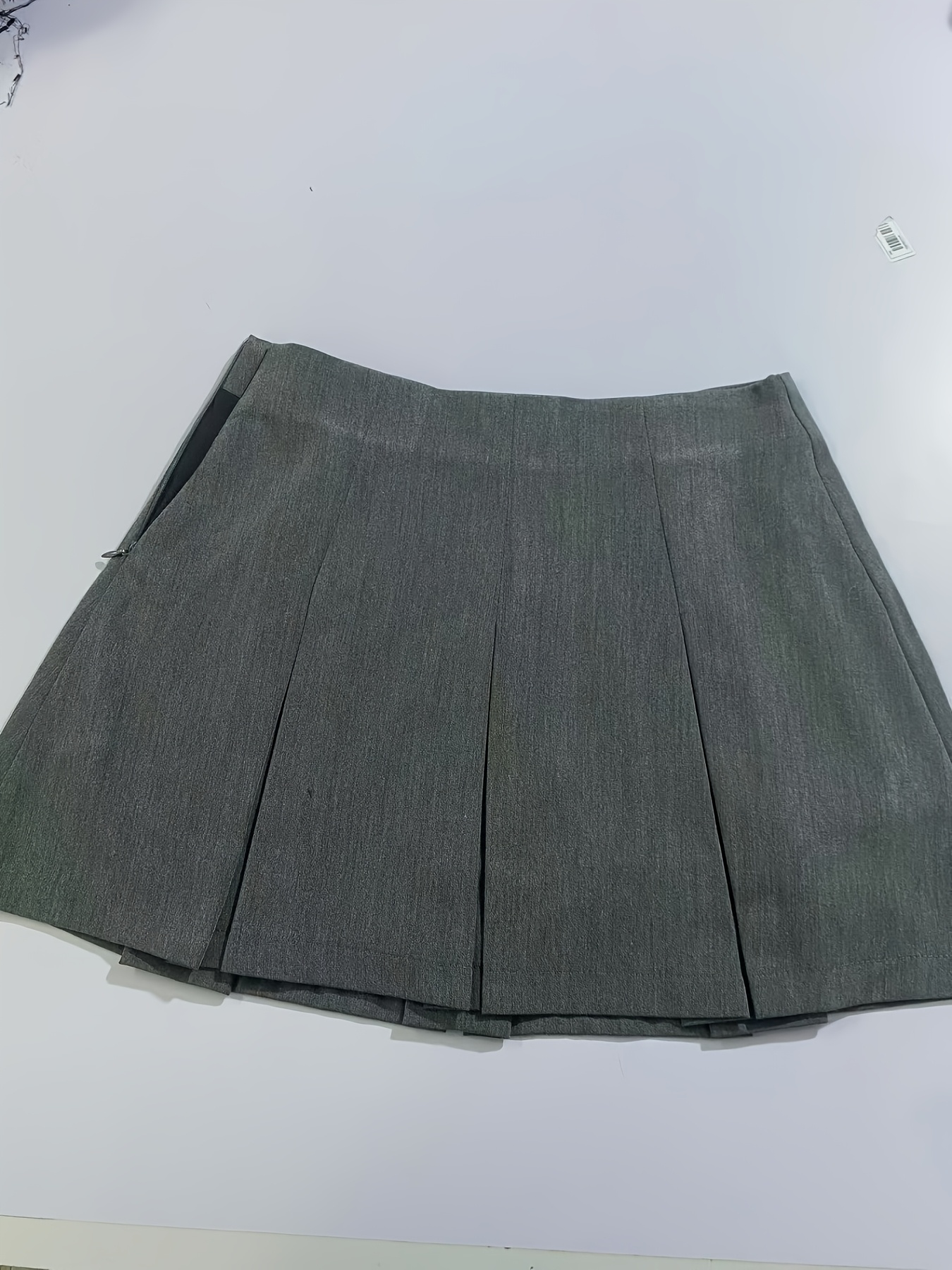 grey skirt sold on Temu United States