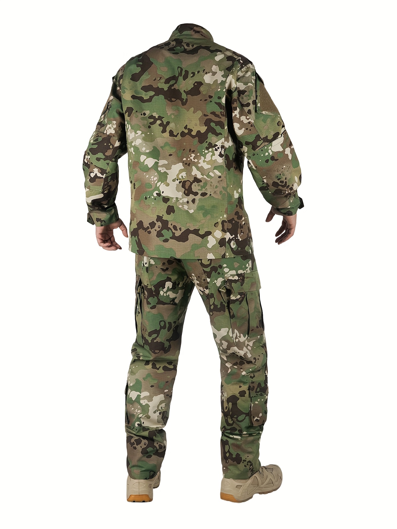 conjunto uniforme militar táctico camuflaje unisex chaqueta Temu