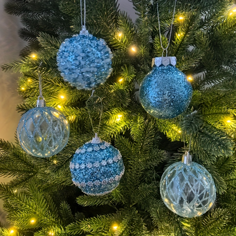 1 set of 16pcs 6cm 2025 new christmas balls suitable for christmas tree indoor living room exhibition outdoor courtyard tree suitable for parties birthdays weddings   classic and practical multi color options   christmas ornament   christmas ball for christmas tree color   christmas ball   christmas bauble christmas decorations   christmas balls Product details 4