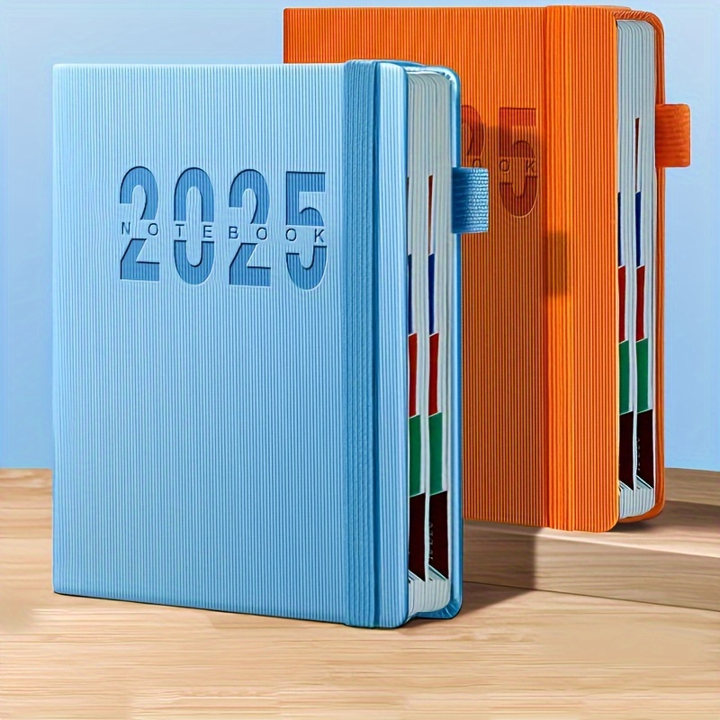 

2025 , 400 , Thickened , Log, -, Time Management, , English, Desk Organizer, For Adults