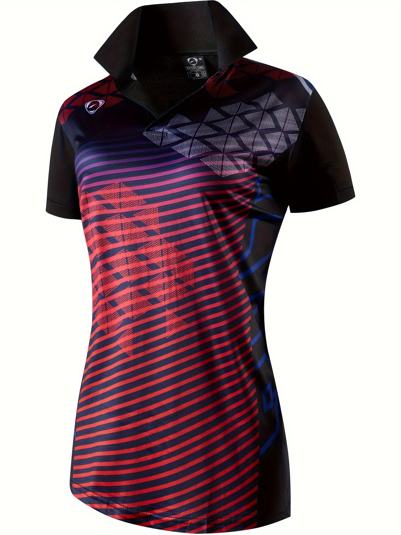 Women Flower Print Sport Shirt Tee T shirt Golf Tennis - Temu