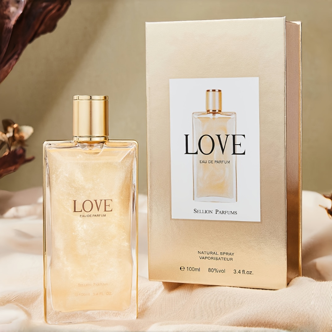 100ml Love perfume gift box, fruity and sweet moss perfume, fresh and warm,  elegant and classic, suitable for daily, spring and summer travel and
