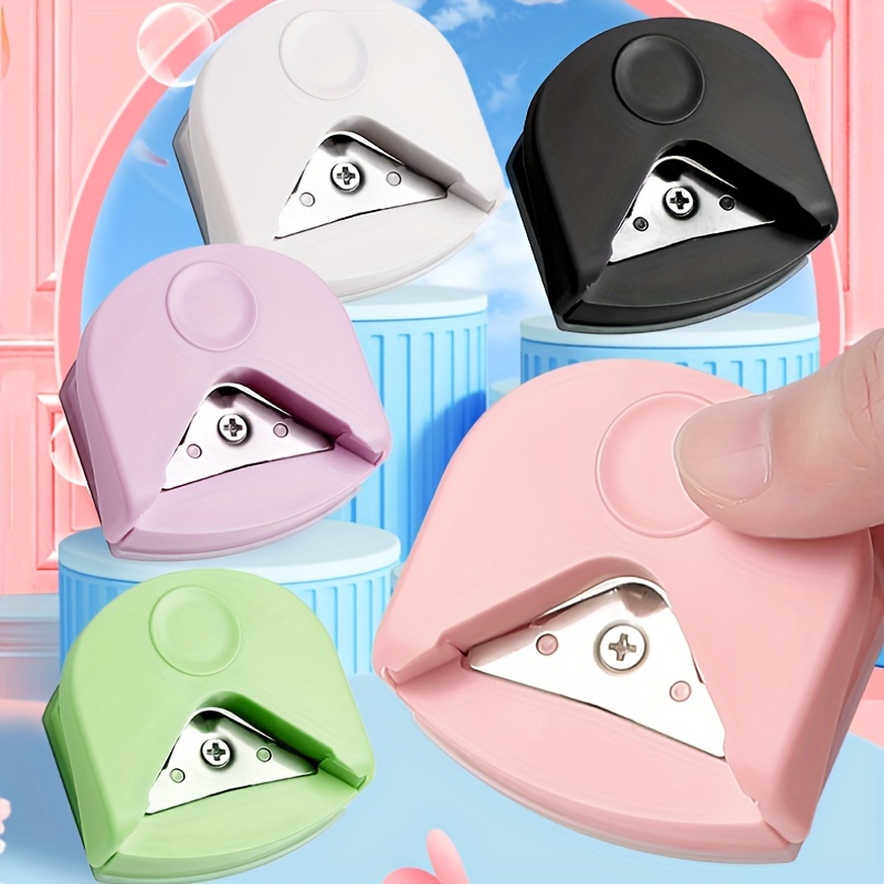 

1pc Corner Rounder Punch R4 Paper Photo Cutter Plastic Card Corner Cutting Tool With Uncharged Power Mode - No Battery Or Electronic Components Included