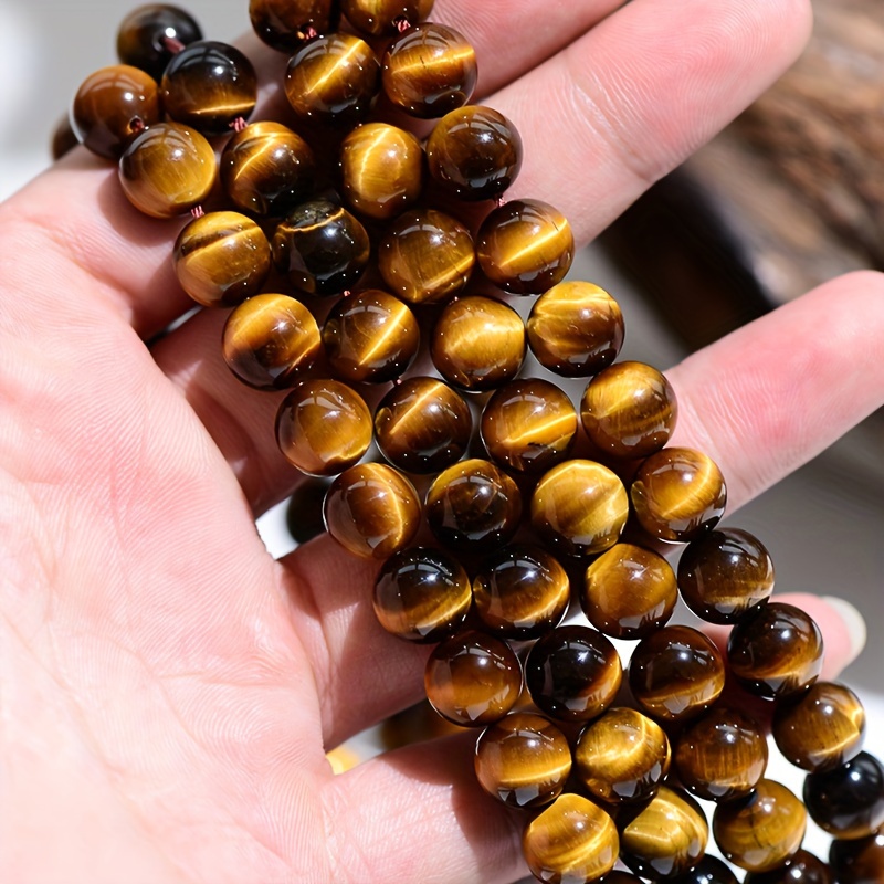 

1 String Natural Yellow Tiger Eye Beads Round Loose Spacer Beads For Jewelry Making Diy Bracelet Earrings Handmade Accessories 4/6/8/10mm