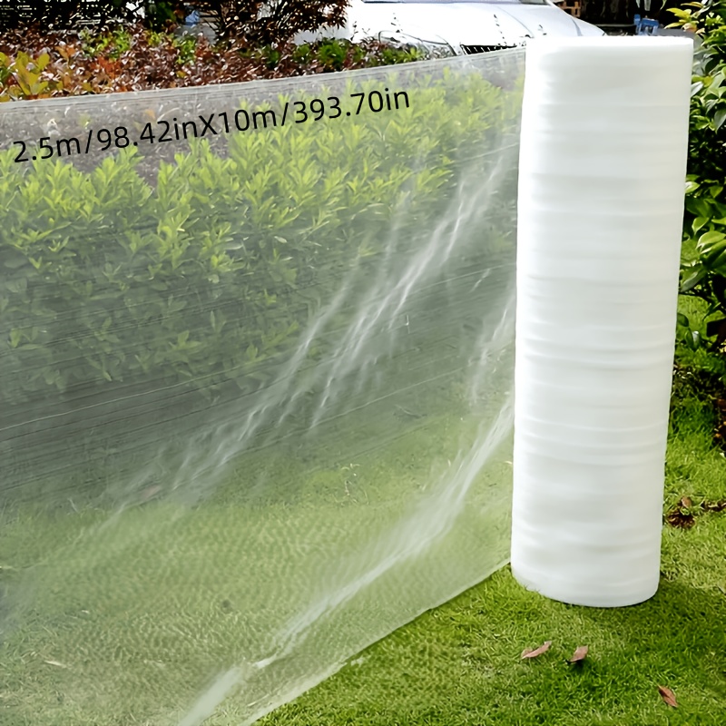 TEMU 1pc 60 Mesh Gardening Protection Net - Durable Vinyl Plant Cover, Suitable For Vegetables, Flowers, And Greenhouses With Lock - Breathable