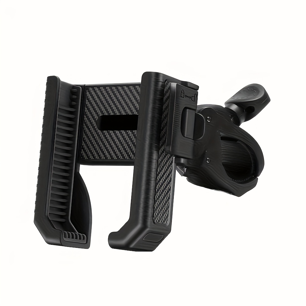 Upgraded Bicycle Mobile Phone Holder - Quick Release, 360° Rotation, Fits Smartphones 11.43-17.78 Cm, Durable Abs Material