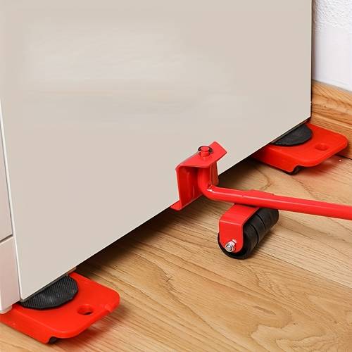 5pcs heavy duty furniture moving system carbon steel with lifter tool set for hardware moving tools