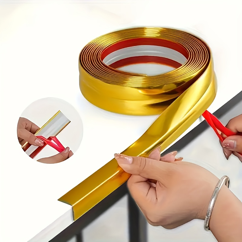 

Pvc -adhesive Caulking Strip - Sealing For , To Install Decorative , For And Decor, 39.37inch - 1pc