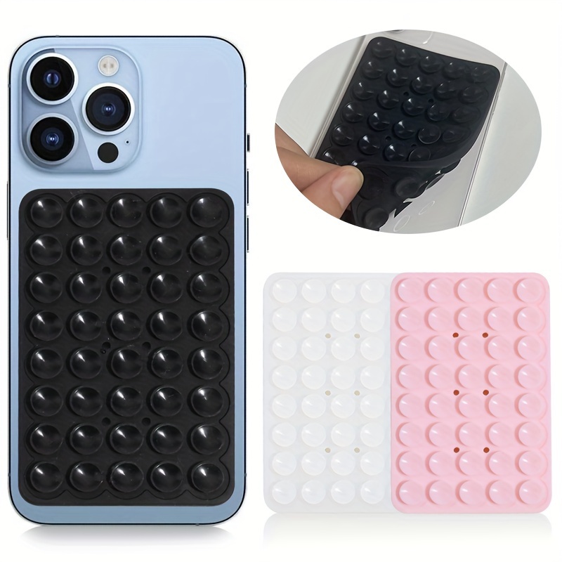 

40-piece Silicone Phone Suction Cups - Dual-sided, Non-slip Grip For Smartphone Holders & Mounts