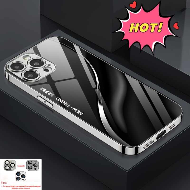 TEMU For Iphone17, 16plus, 16pro, Iphone 15, 15plus, 15pro, 15promax, 14, 14plus, 14pro, 14promax, 13, 13pro, 13promax 12, 12pro/11 White-collar