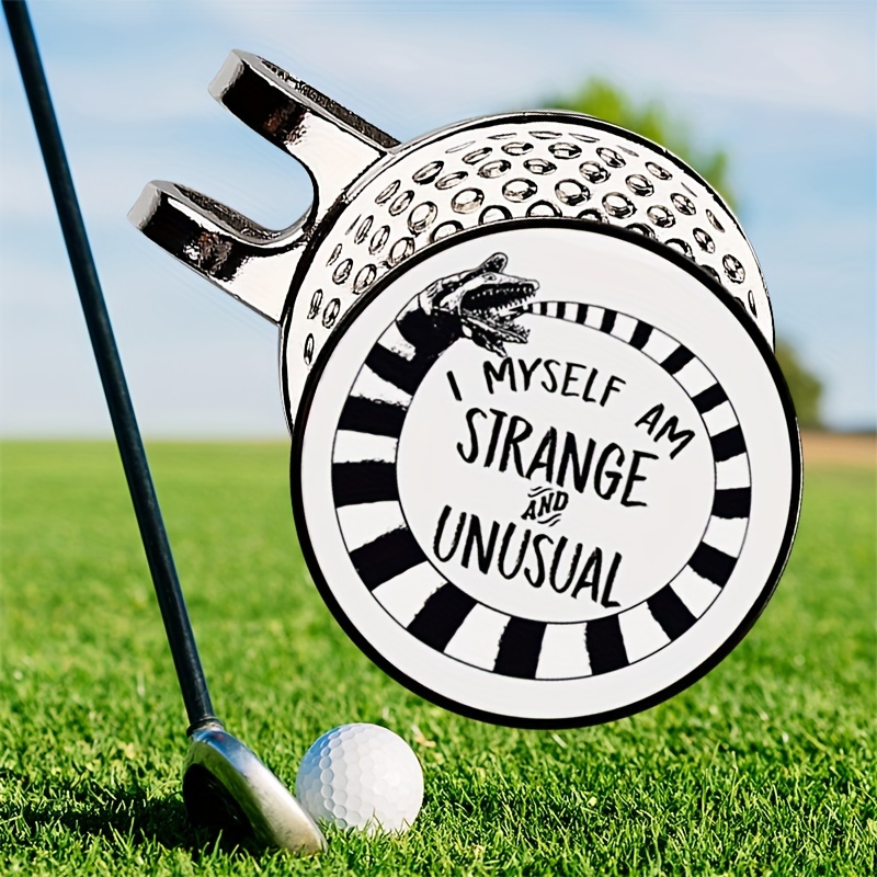 1pc Am And Unusual Funny Durable Magnetic Golf Hat Clip, with Removable  Ball Marker, Perfect Golf Accessory for Golfer Men Or Women