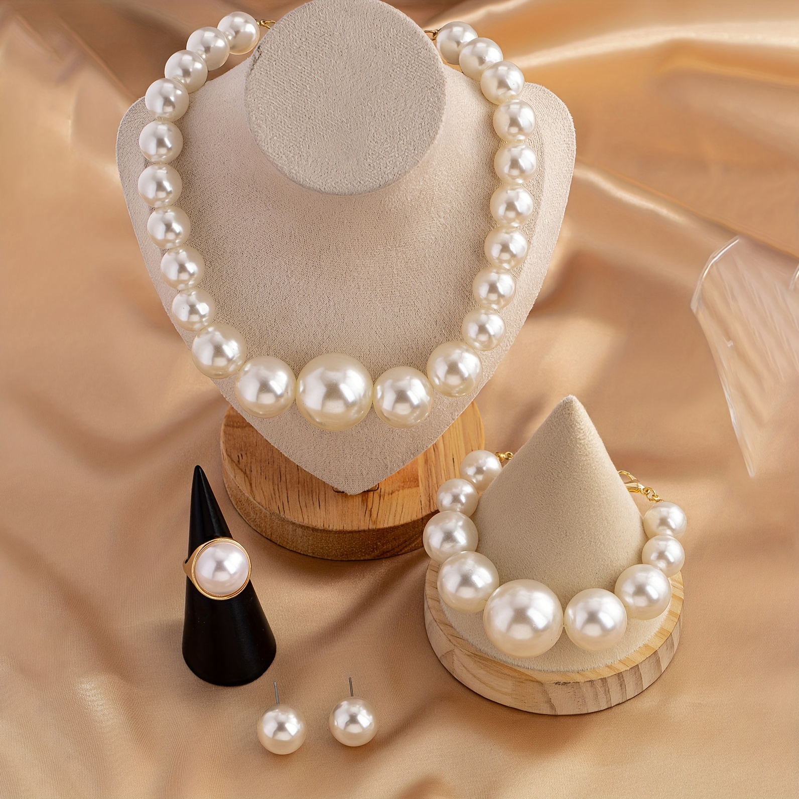 

[top-] - Jewelry Set - Includes Necklace, Bracelet, & | For