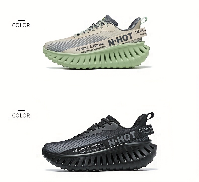 mens fashion sneakers breathable mesh casual shoes Product details 29