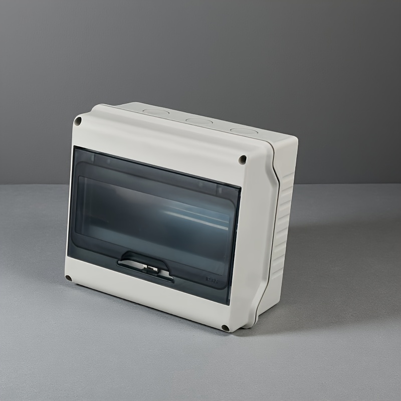 E-shop IP65 Hochwertige Stromschalter-Hülle - Robuster Polycarbonat-Schutzkasten mit sicheren Deckel, kompakter Design für den Innen- und Außenbereich,