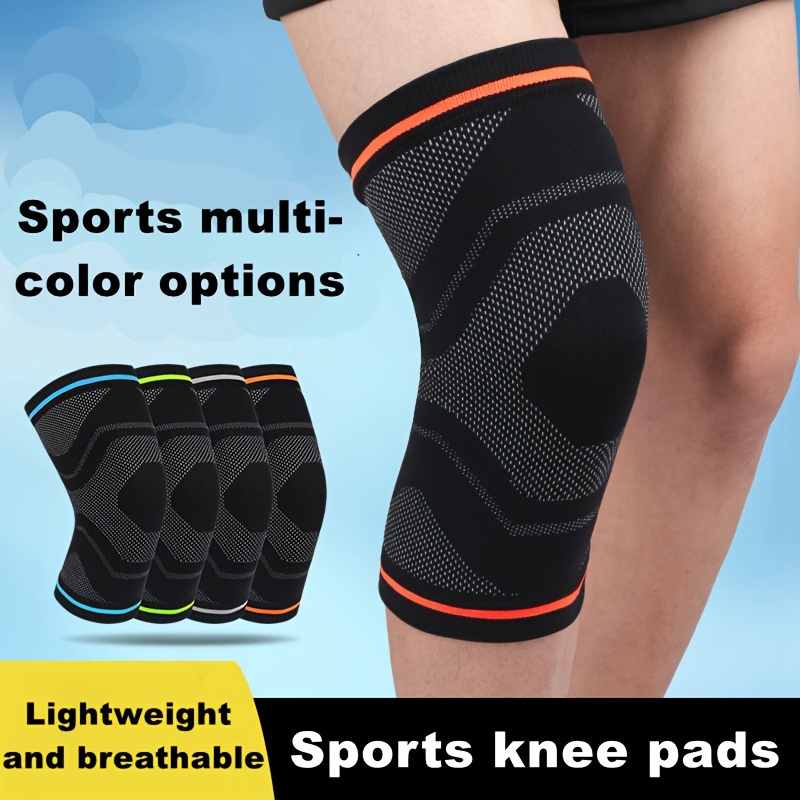 1pc Sport Kniepolster Männer Unter Druck Elastische Knieschoner  Unterstützung Fitness Ausrüstung Basketball Volleyball Knie Bandage  Protector Bandage