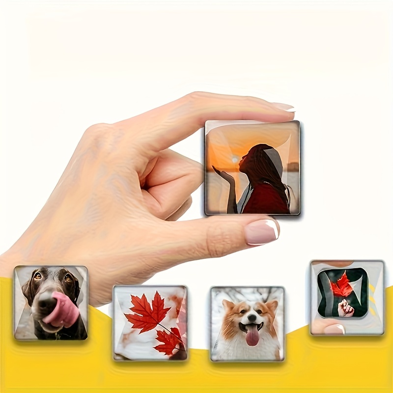 30pcs Custom Holiday Theme Fridge Magnets, Seasonal Decor