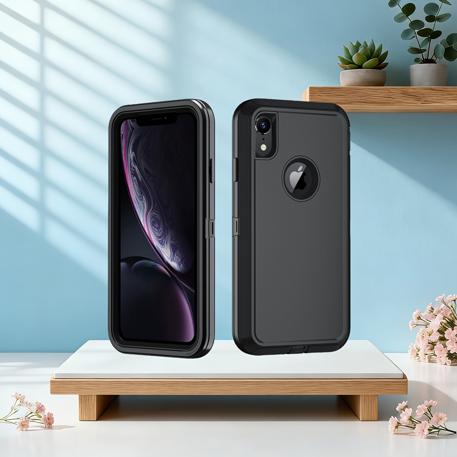 TEMU Phone Case: Xr Protective Case. A Made Of 3 Materials. The Xr Phone Case Of Various Materials And Offers Multiple Color Options.