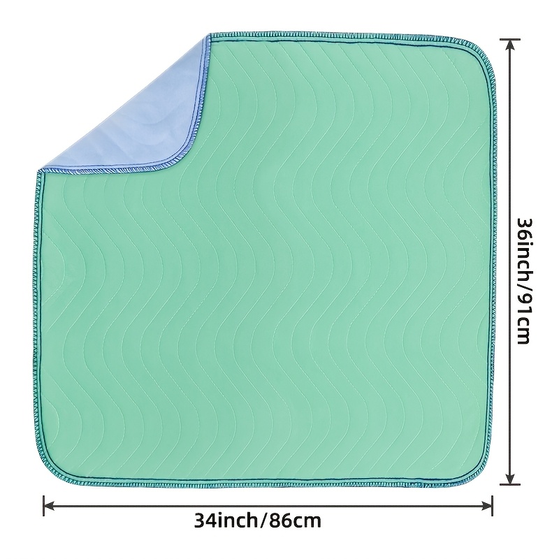 Bed Pads Washable, Washable Underpads, Super Absorbency Reusable Bedwetting Pads For Adults,, And Pets - Protective Pad For Couch, Sofa, Floor, Bed