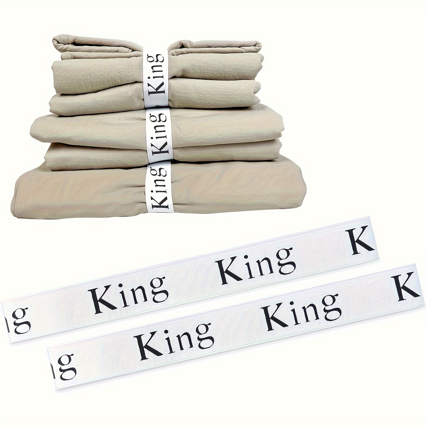 

2pcs Bed Sheet Organizer - Bed Sheet Set Organizer, For Bed Sheets