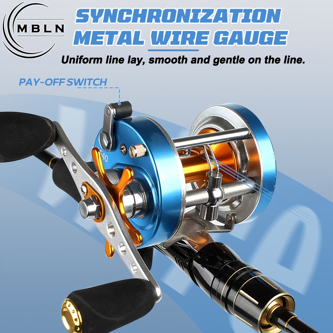 centrifugal brake on 13 fishing reel 1pc metal long casting drum reel 13 kg powerful braking